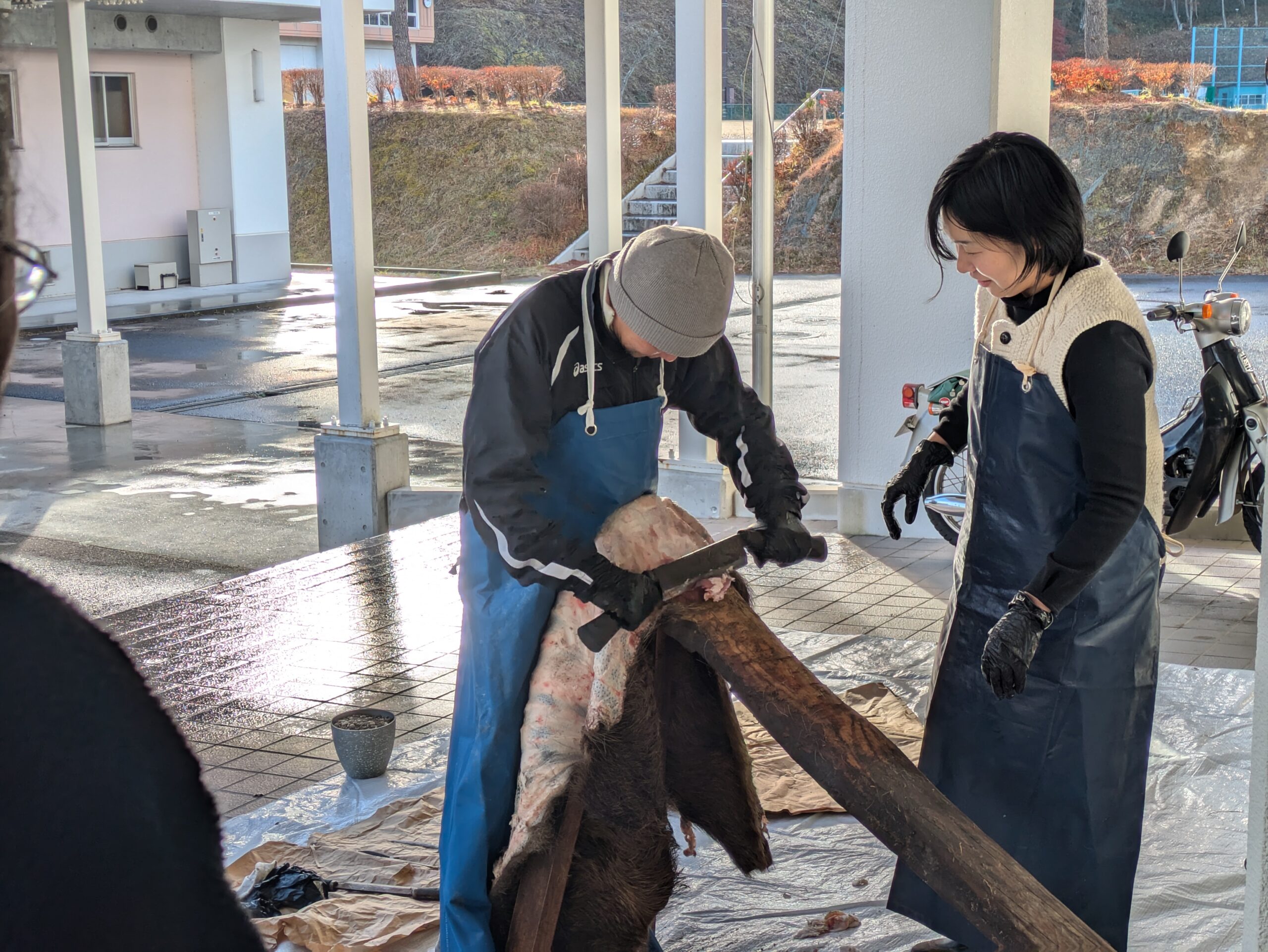 活動報告：かつらお企画室「福島の動物たちの皮なめし前工程体験＆レザーキーホルダーづくり」